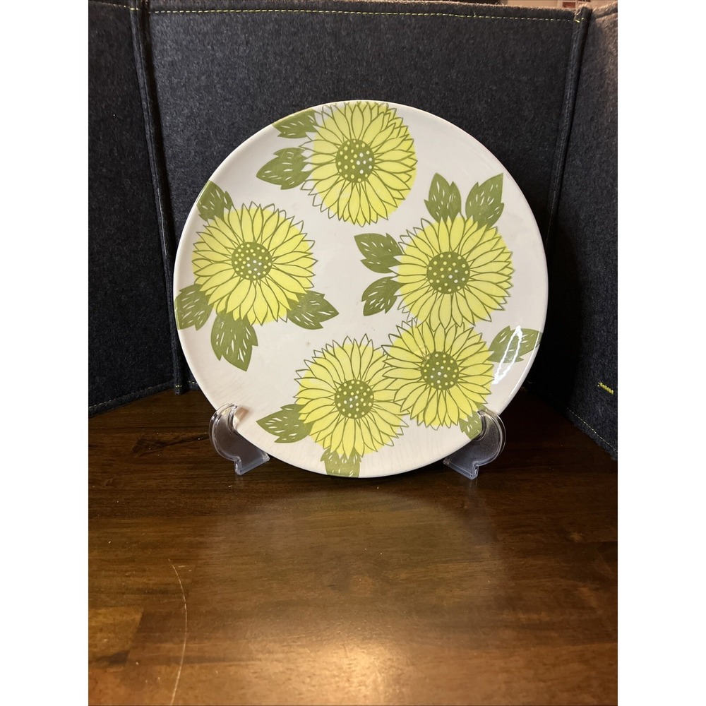 🌻 Vintage Sunshine ROYAL CHINA 12" Platter MCM Sunflower Pattern 🌻70's
